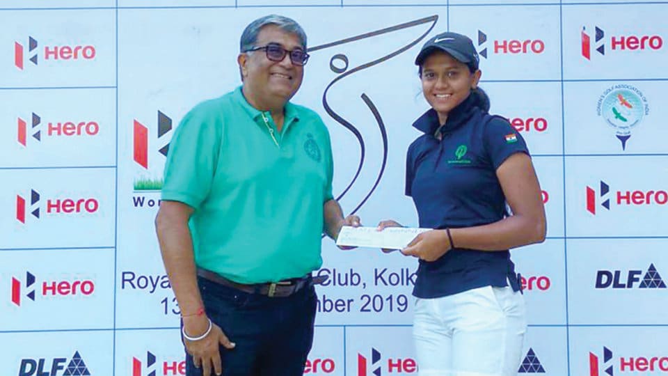 Hero Women’s Pro Golf Tour 2019-Leg 15: Ridhima triumphs; Mysuru’s Pranavi finishes third