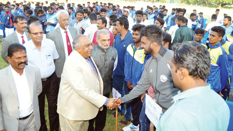 107 teams vie with each other  for South Zone Inter-Varsity Cricket title