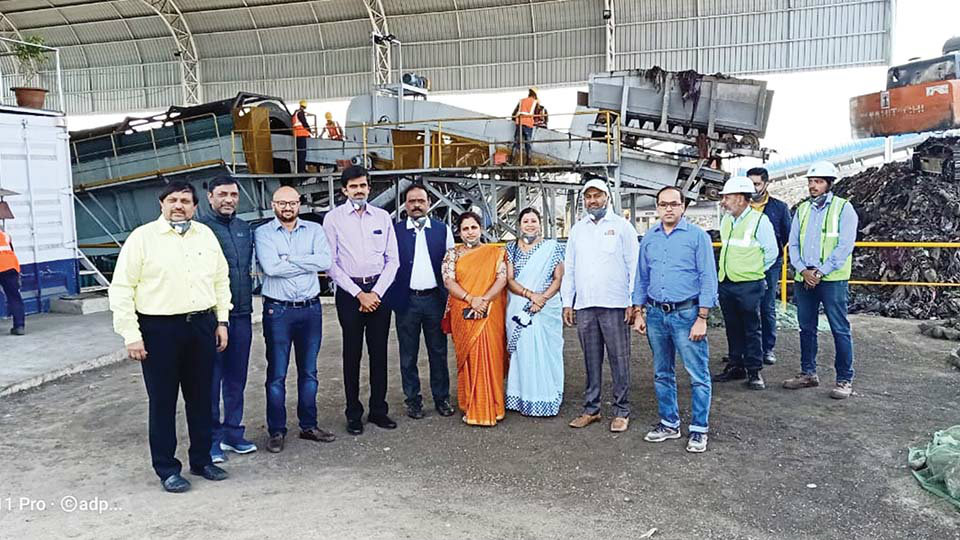 MCC team conducts study at Nagpur on waste management and disposal