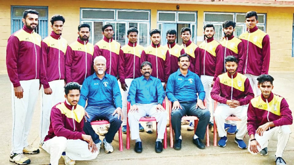 Mysore University Cricket Team