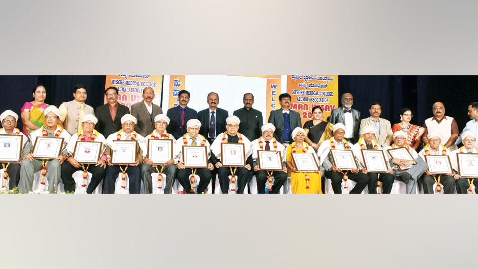 Senior Doctors feted at MAA Utsav-2019