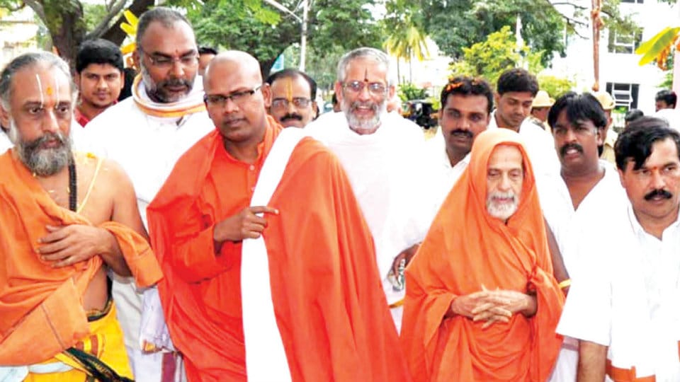 Braving challenges, Pejawar Seer had brought about social harmony