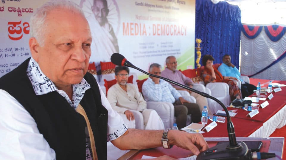 Speakers express concern over threat to Democracy at Journalism Seminar