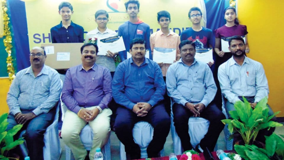 Prize winners of Sharada Talent Search