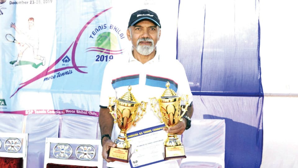 ITF Seniors Meet: Nagaraj wins grand double