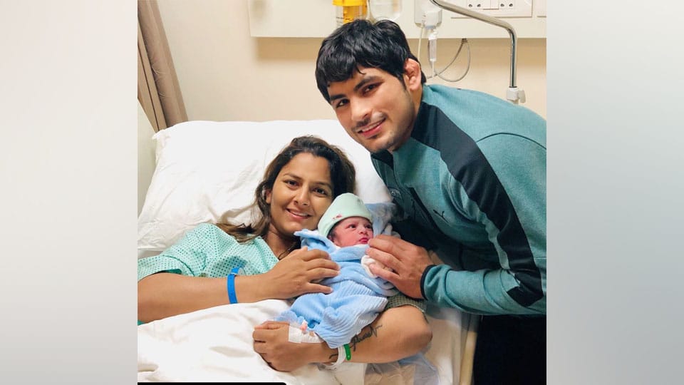 Wrestler Geeta Phogat blessed with a baby boy