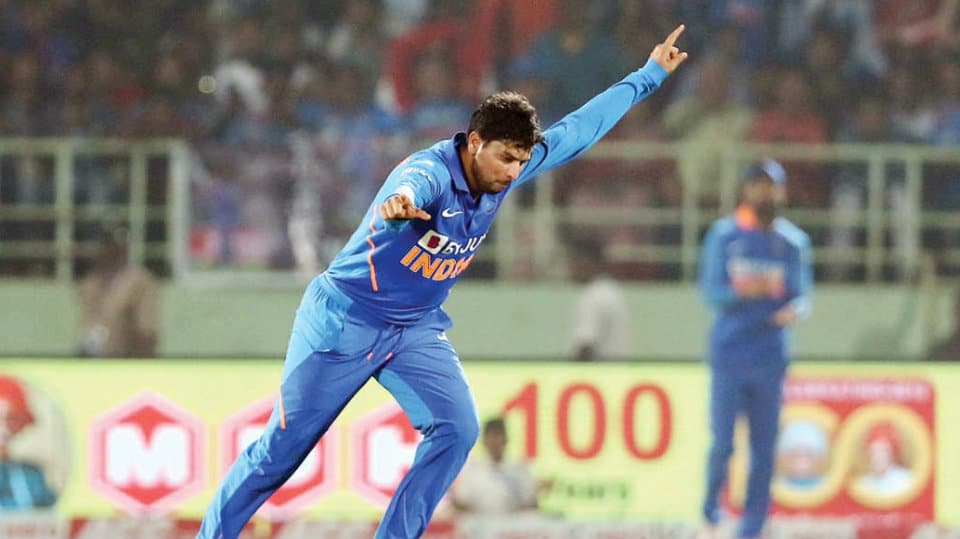 Kuldeep Yadav becomes first Indian  to claim two ODI hat-tricks
