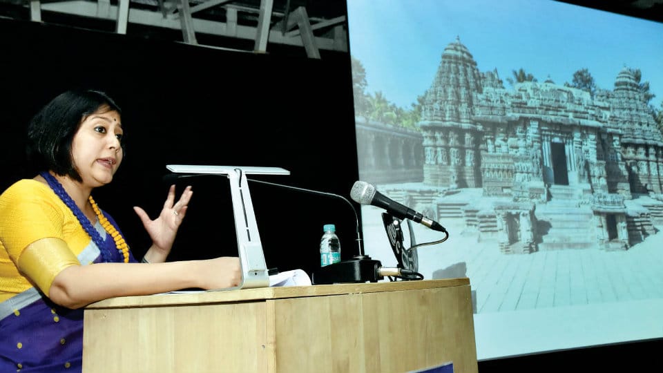 Urban Conservationist Kamalika Bose throws light on Hoysala Sculptors and Artisans