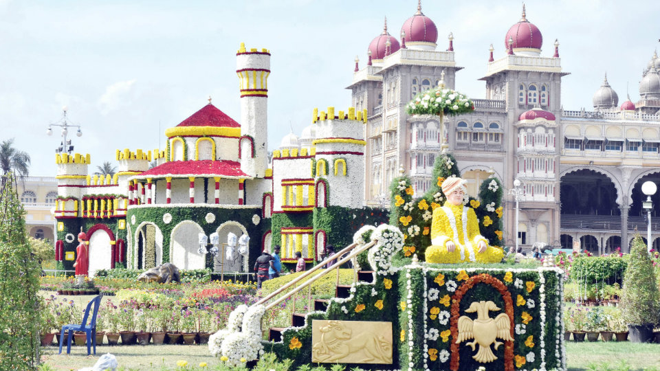 4 lakh flowers replaced at Winter Fest Flower Show