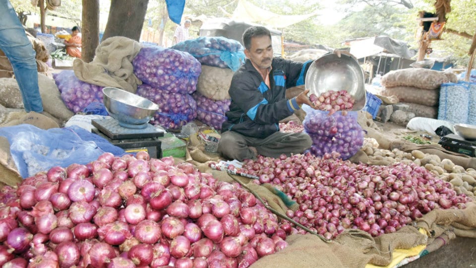 No let up in onion prices