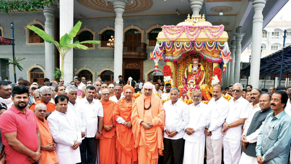 Puja rituals mark 1060th Jayanti of Sri Shivarathreeshwara Shivayogi