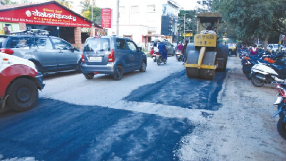 Finally, Kalidasa Road potholes filled