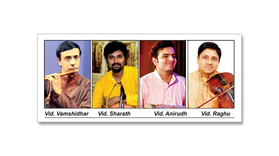 S.R. Krishnamurthy Memorial Music Concert tomorrow