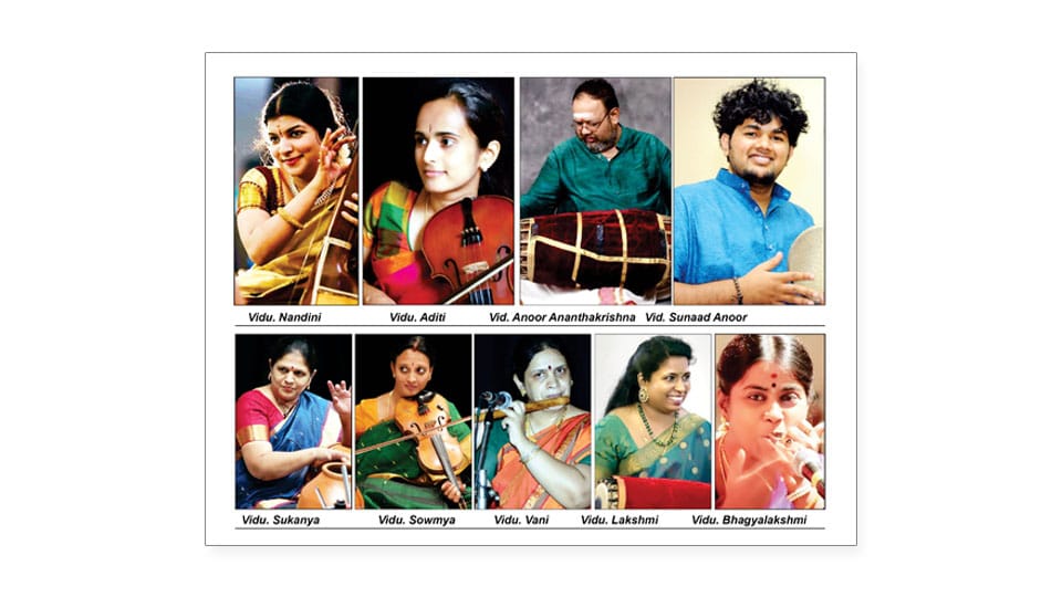 Two-day music feast at Ganabharathi