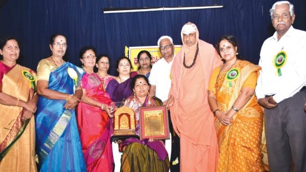 Dr. Dharanidevi Malagatti conferred ‘Kadali Shri’ Award - Star of Mysore