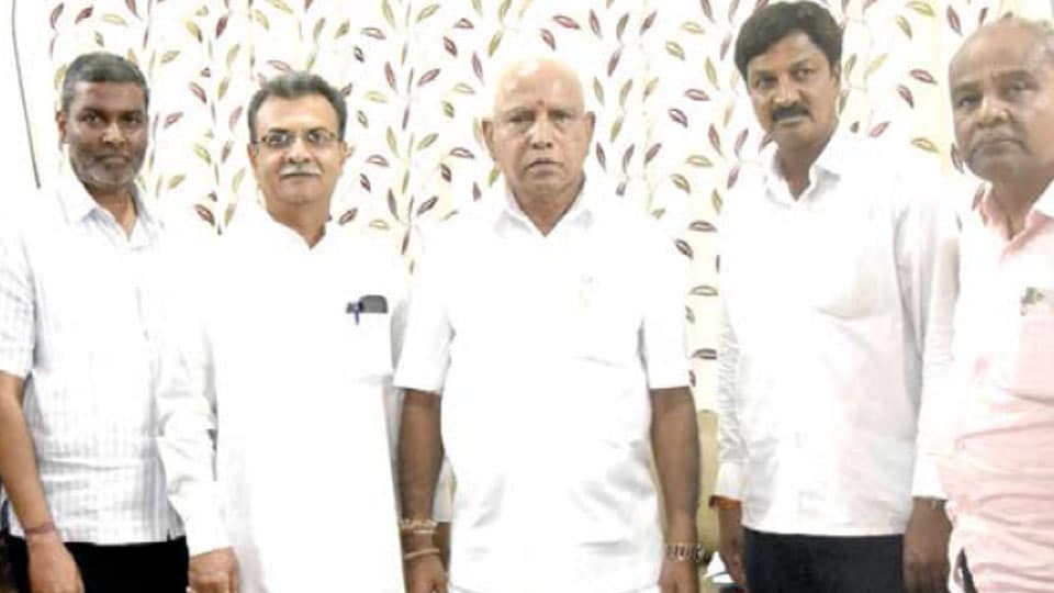 Newly-elected disqualified MLAs meet CM, seek fulfilment of promises
