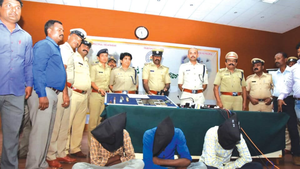 Match box please! Three teen dacoits arrested; two minors sent to juvenile home