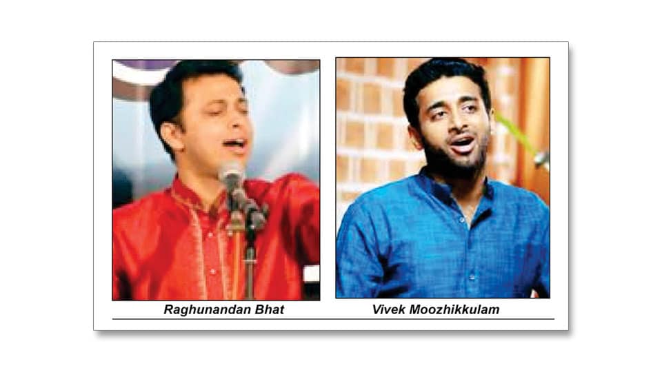 Karnatak and Hindustani vocal concert at Nadabrahma on Dec. 15 and 16