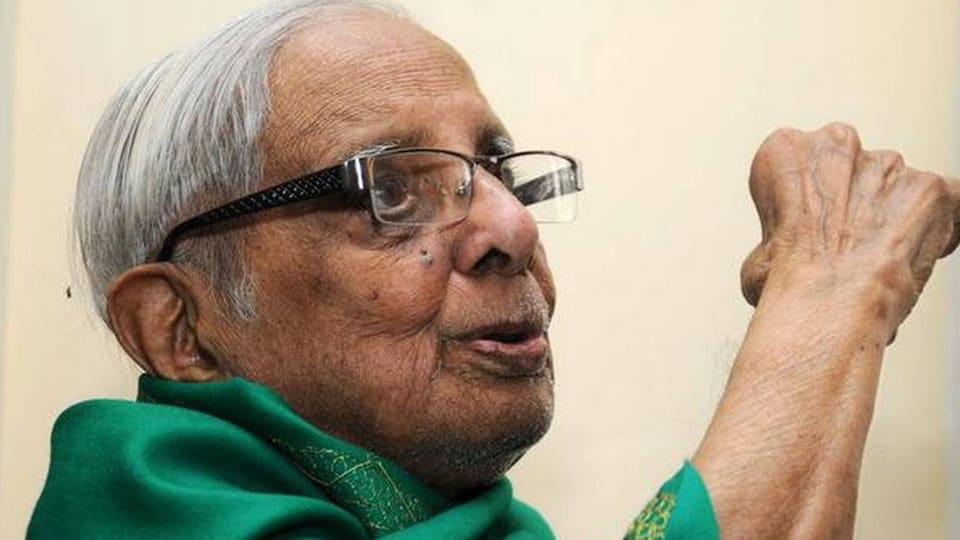 Veteran writer L.S. Sheshagiri Rao passes away
