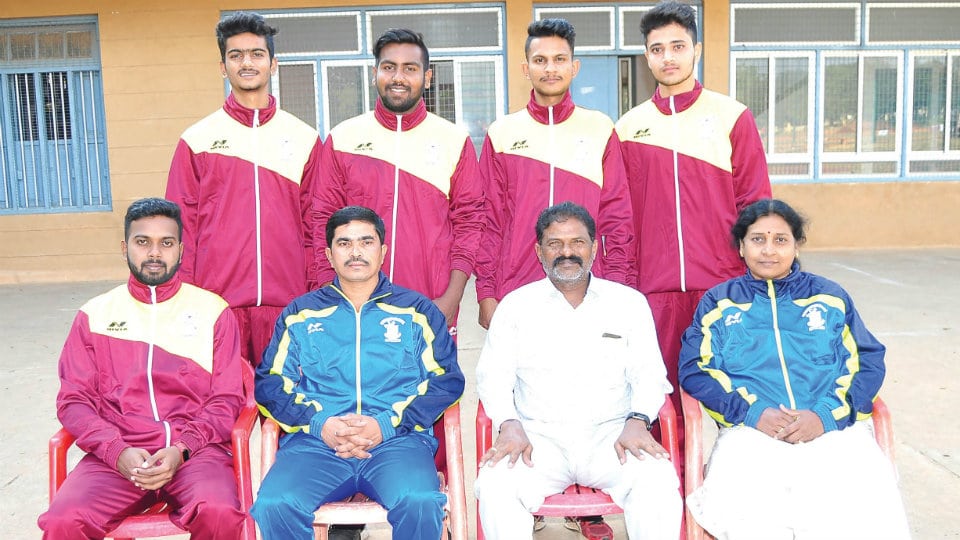 UoM team in South Zone Badminton Meet