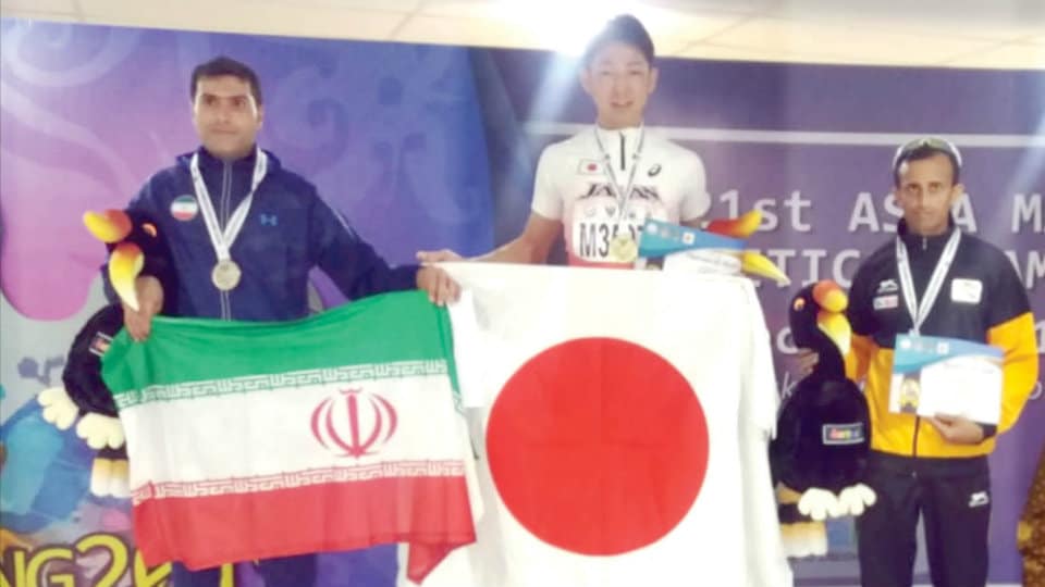 City Master Athlete bags Bronze in Asian Meet