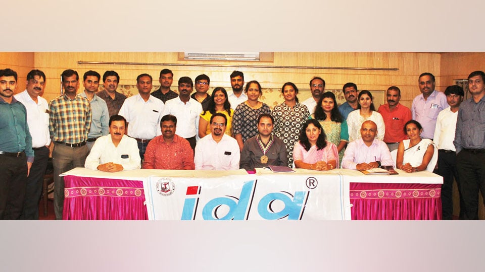Office-bearers of Indian Dental Association- Mysore Branch