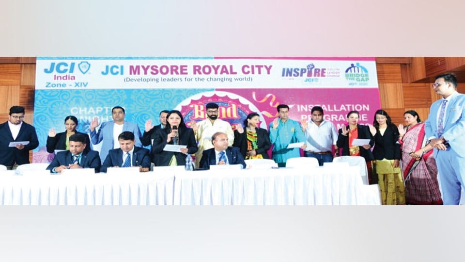 New team of JCI Mysore Royal City