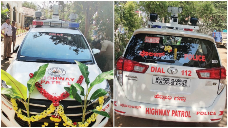 NR Traffic Police Station gets Highway patrol vehicle
