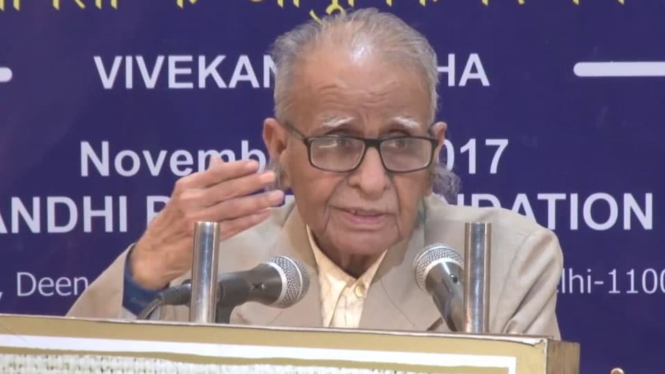 Former Karnataka Governor T. N. Chaturvedi passes away