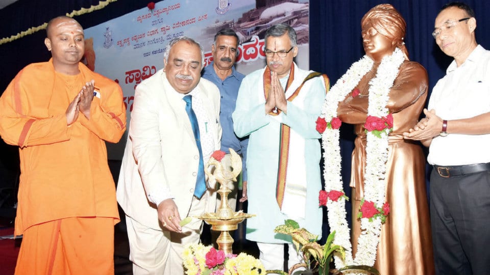 Swami Vivekananda was an embodiment of Scientific thoughts: Prof. G. Hemantha Kumar