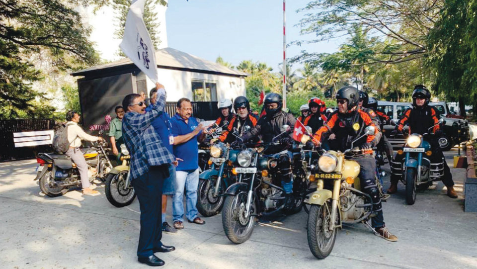 MRC Chairman flags off ‘Ride For Rotary’ charity event