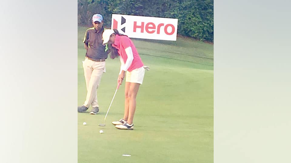 Hero Women’s Pro Golf Tour 2020-Leg 1: Ridhima leads