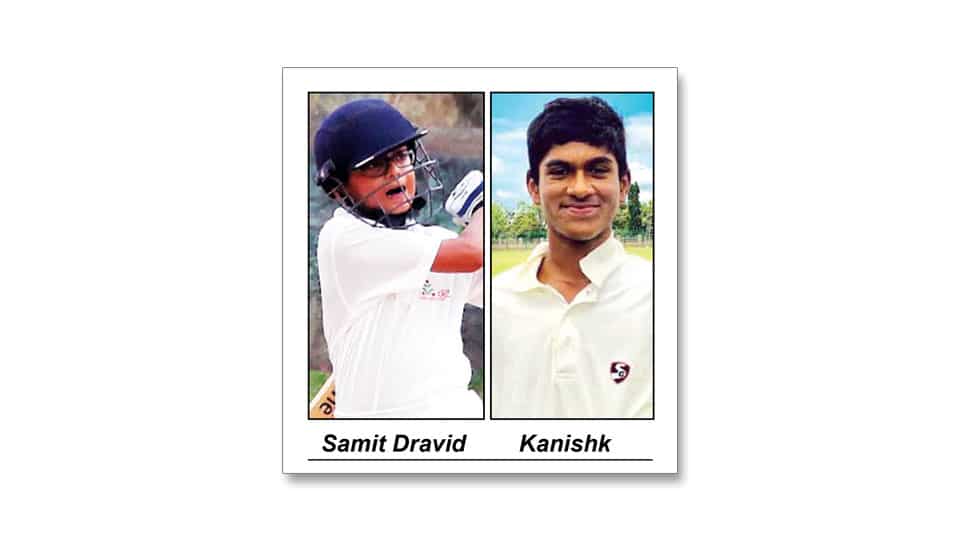 KSCA South Zone Tournament for U-14: Samit Dravid, Kanishk excel for Karnataka
