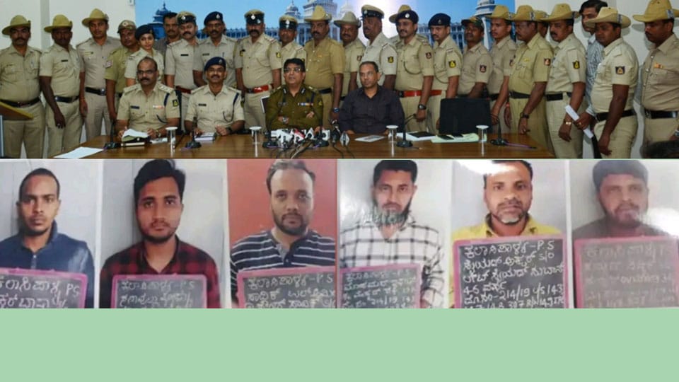 Six arrested for plotting to kill RSS activists