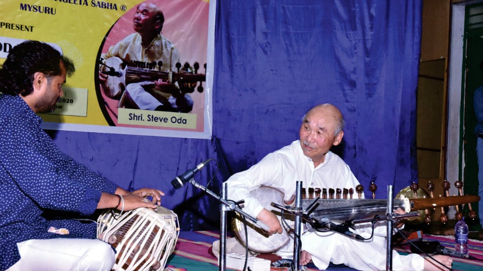 When a Canadian plucks the strings of Sarod…