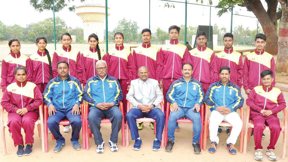 Mysore Vasity’s Yoga teams for All India Competition