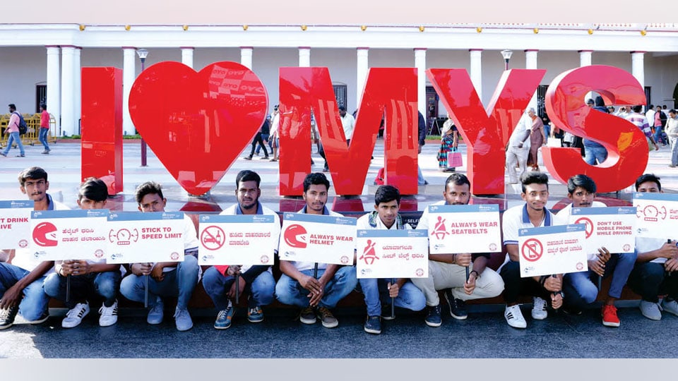 Road Safety awareness campaign by Narayana Multi-speciality Hospital