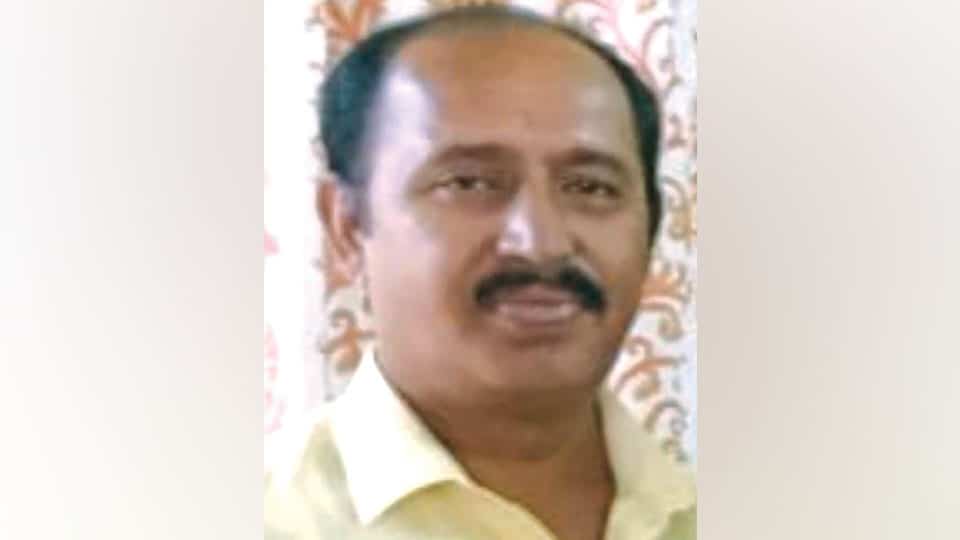 Hunsur Kannada Sahitya Parishat President Manjunath passes away