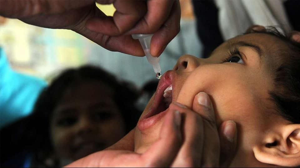 Pulse Polio Drive on Jan.19; DC holds meeting