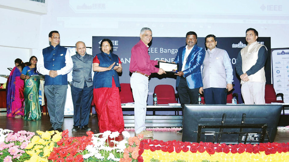 Award for IEEE Student Branch of GSSS Institute