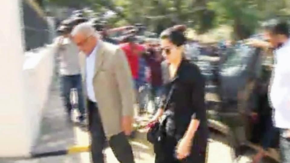 Rashmika Mandanna appears before I-T Officials in city