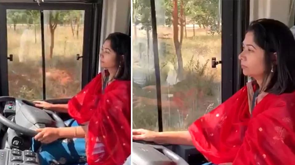 Bengaluru’s lady BMTC Chief Shikha drives Volvo; inspires many