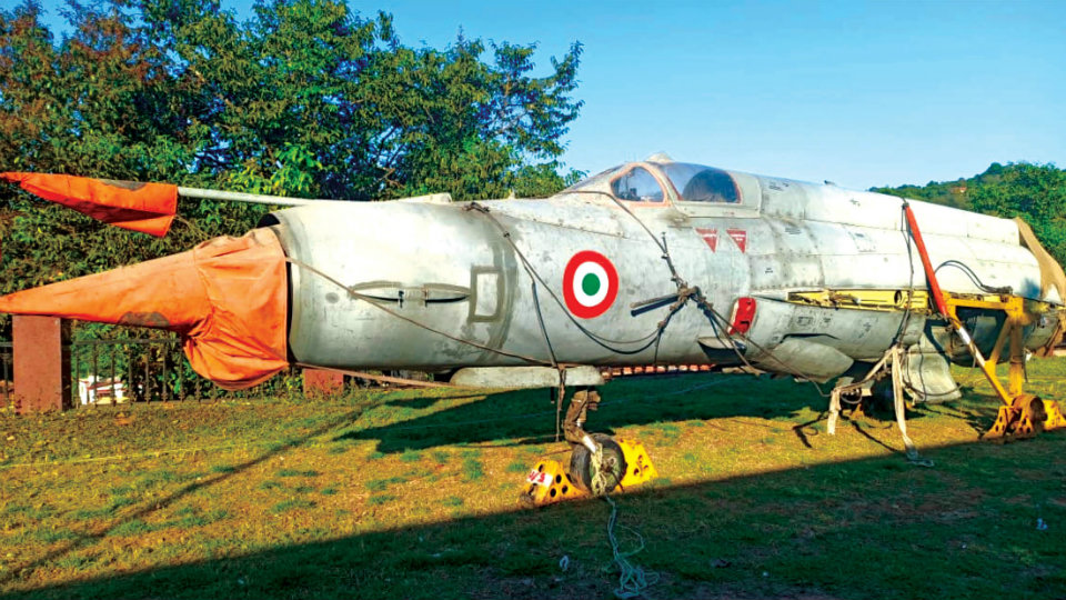 Gen. Thimayya Museum in Madikeri gets MiG-21 fighter