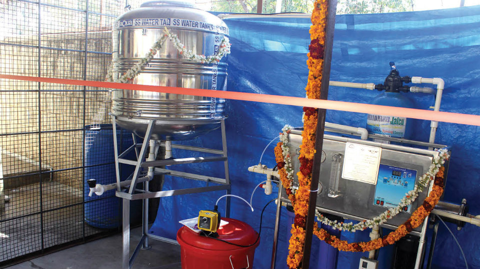 RO Water Plant donated to Missionaries of Charity