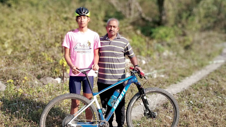 City cyclist represents India at Asian MTB Championship