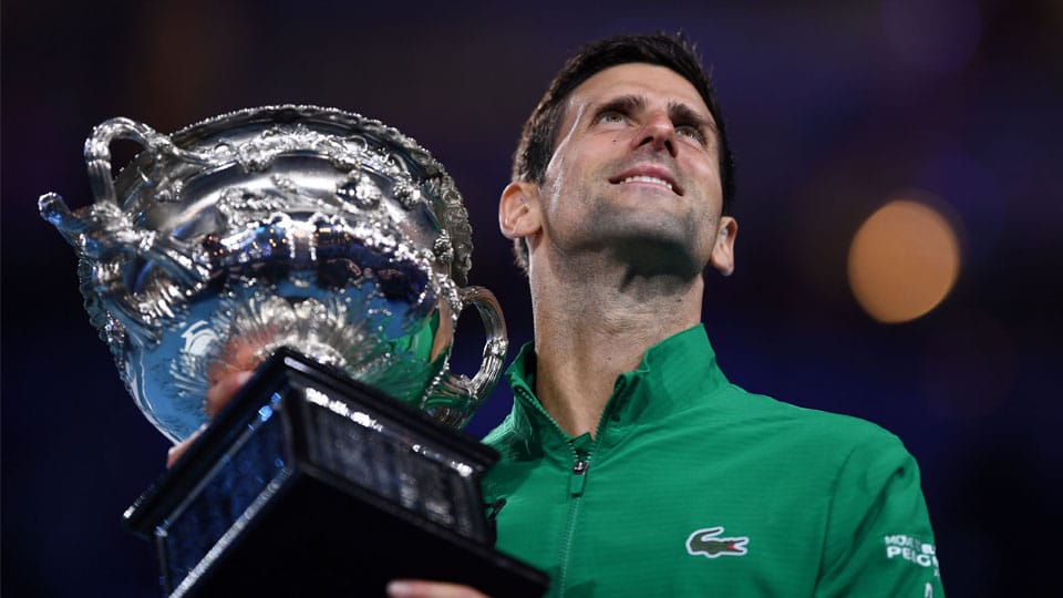 Australian Open: Djokovic beats Thiem to clinch 8th title