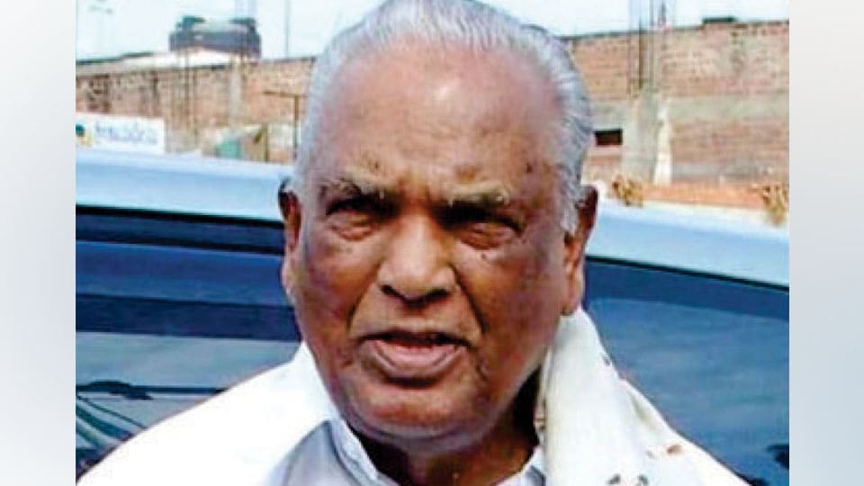 Former Minster D. Manjunath passes away
