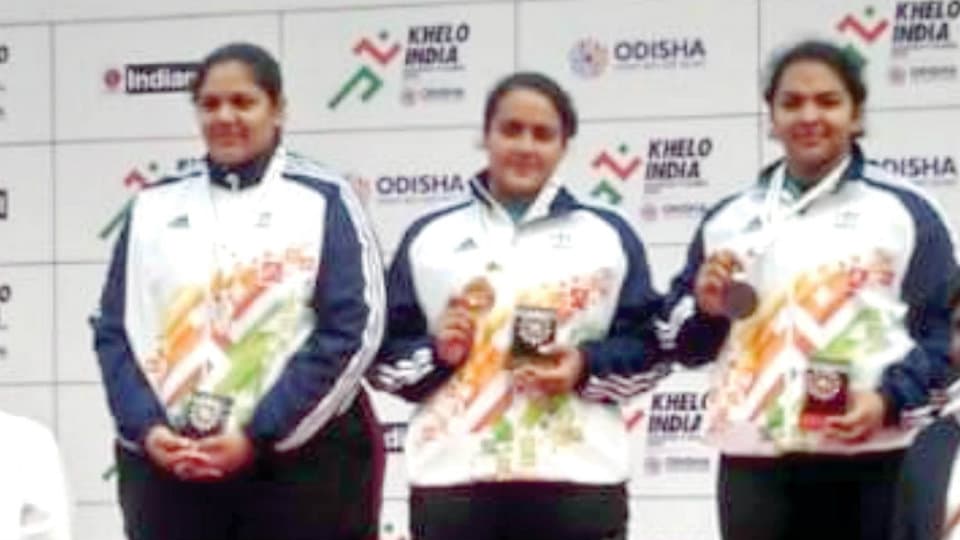 1st Khelo India University Games 2020: Mysuru’s Ambika wins Silver in shot-put