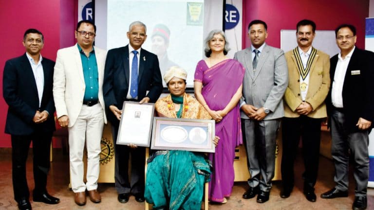 Major Smitha Lakshman conferred 'Rotary Sainik Desh Rathna Award ...