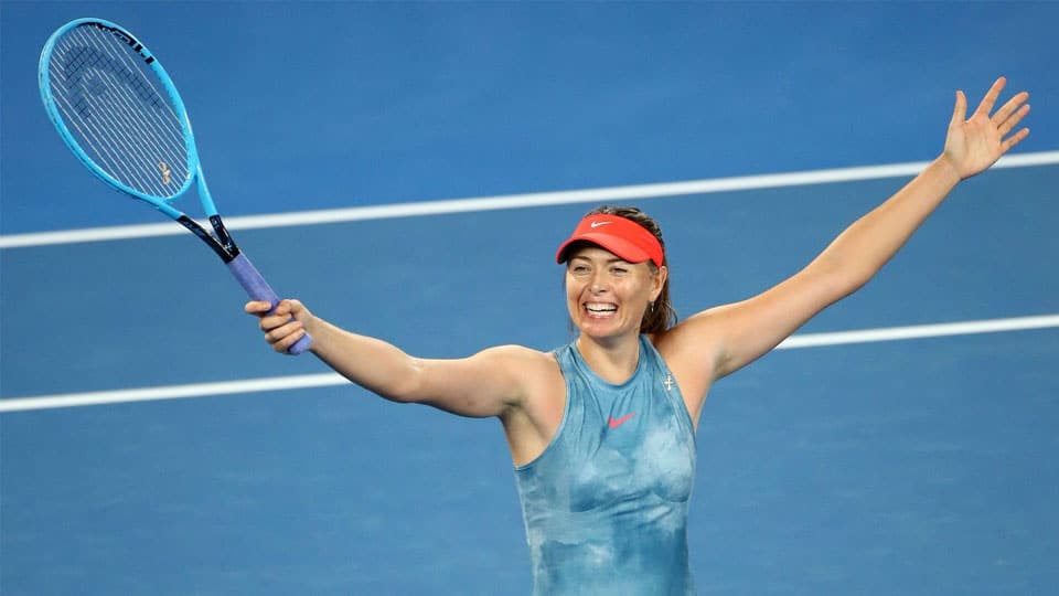 5-time Major winner Sharapova retires at 32